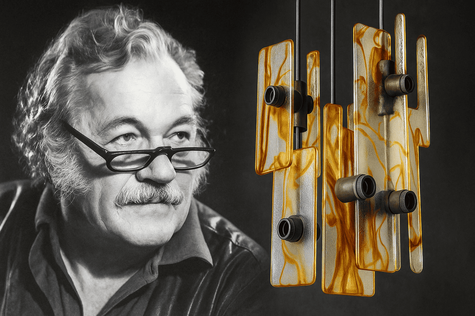 Angelo Brotto il poeta della luce tra arte e design
