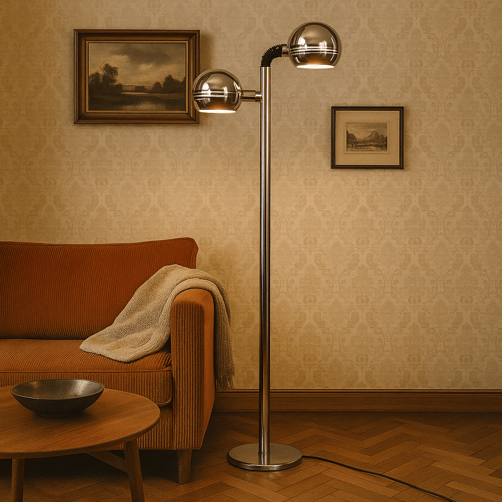 Lampada Space Age anni '70, design vintage regolabile 2
