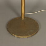 Lampada modernariato in alluminio cromato a 7 luci