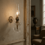 Coppia Appliques in Cristallo Vintage XX Secolo