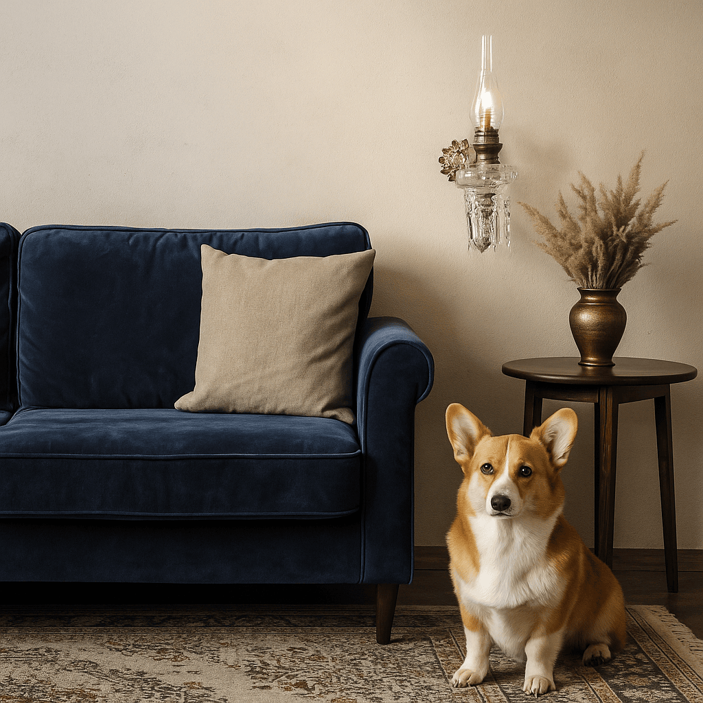 Coppia Appliques in Cristallo Vintage XX Secolo