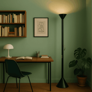 Lampada vintage da terra 'Callimaco' anni ’80 design postmoderno