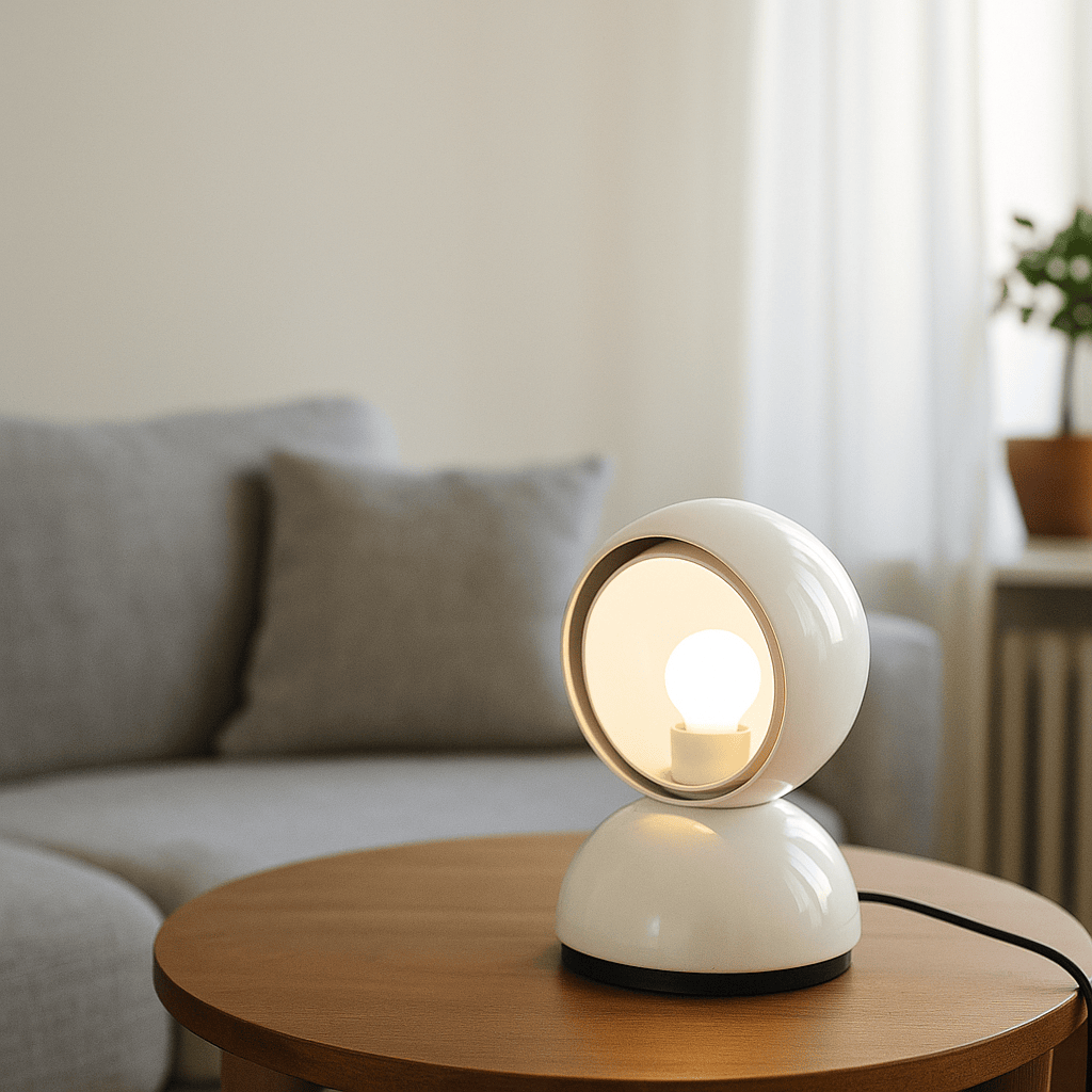 Eclisse Artemide: lampada vintage icona del design italiano