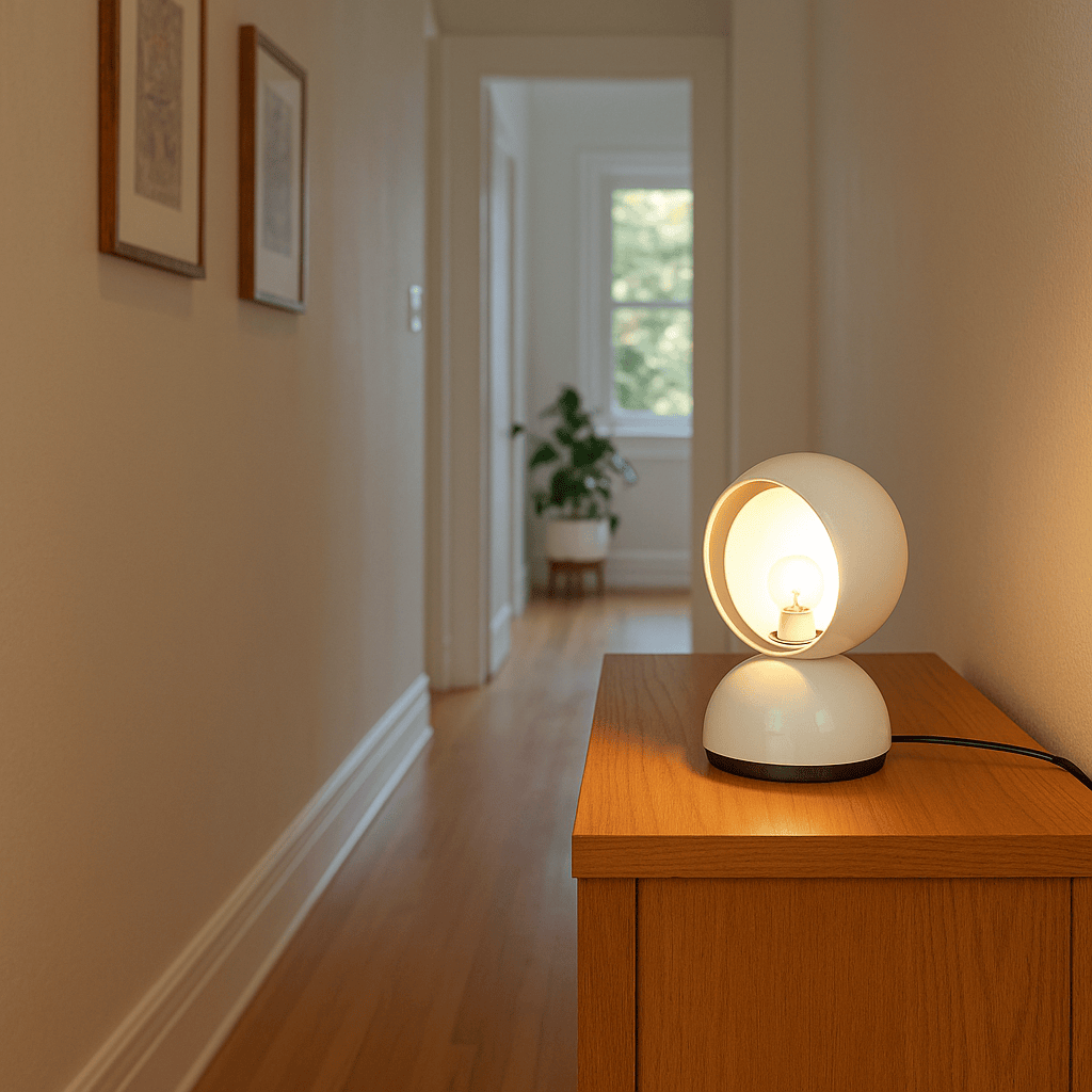 Eclisse Artemide: lampada vintage icona del design italiano