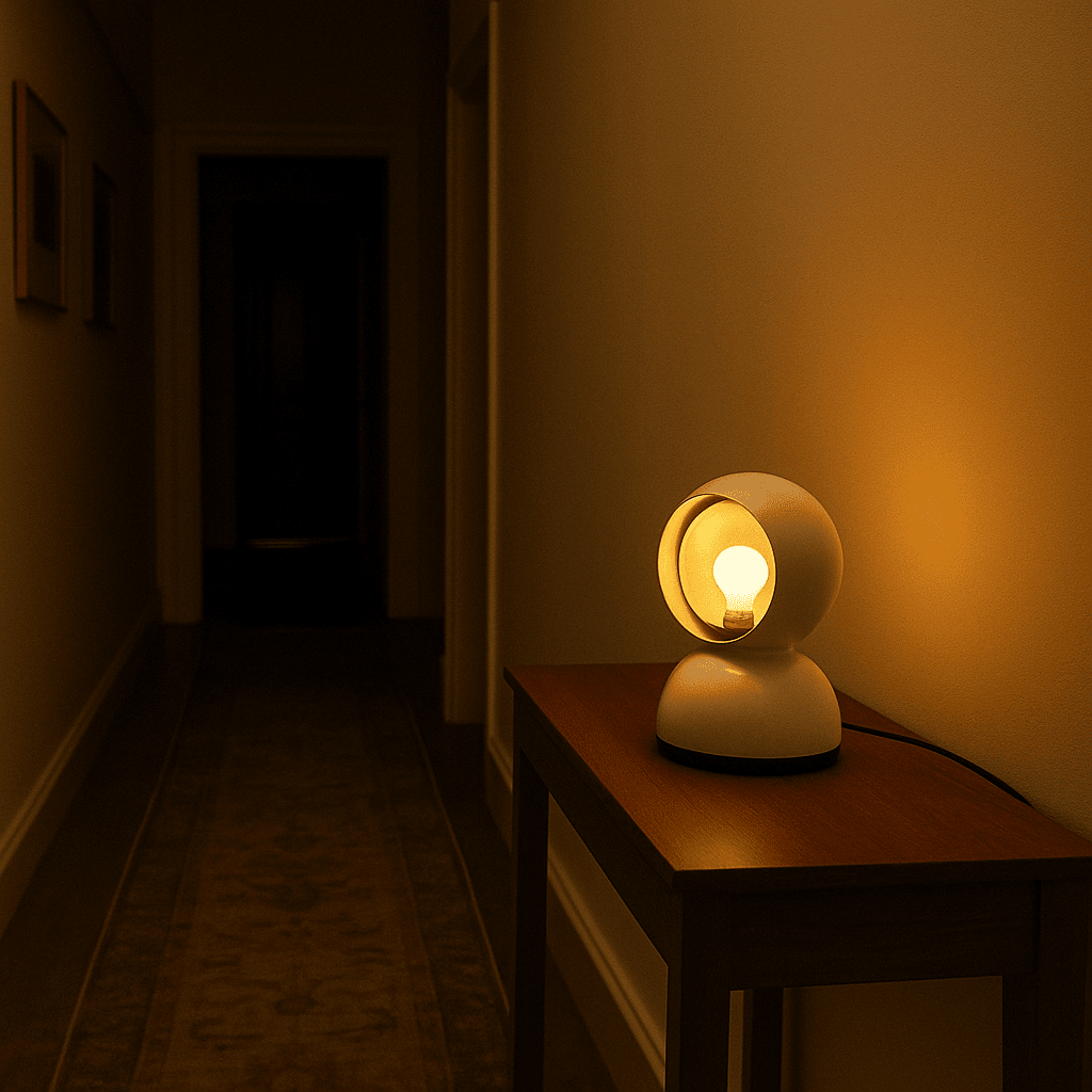 Lampada 'Eclisse' di Vico Magistretti per Artemide