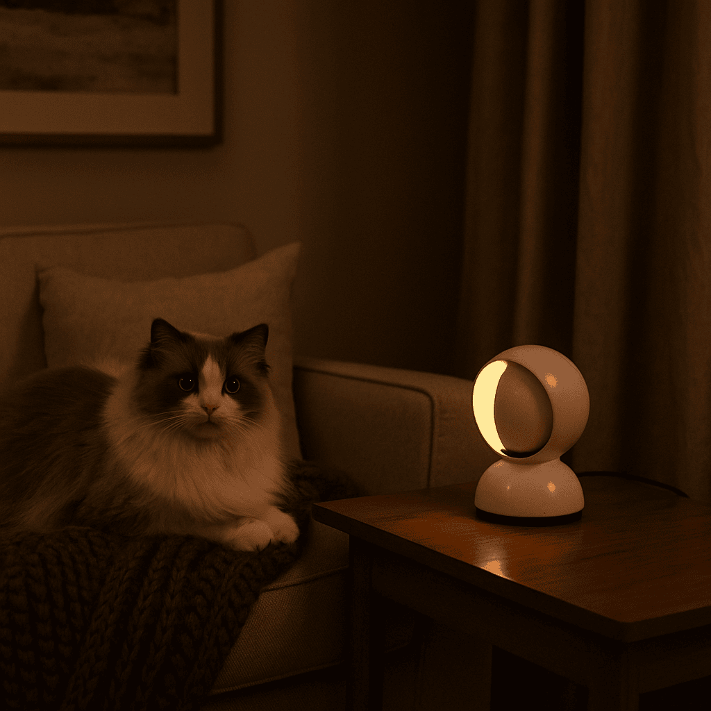 Lampada 'Eclisse' di Vico Magistretti per Artemide