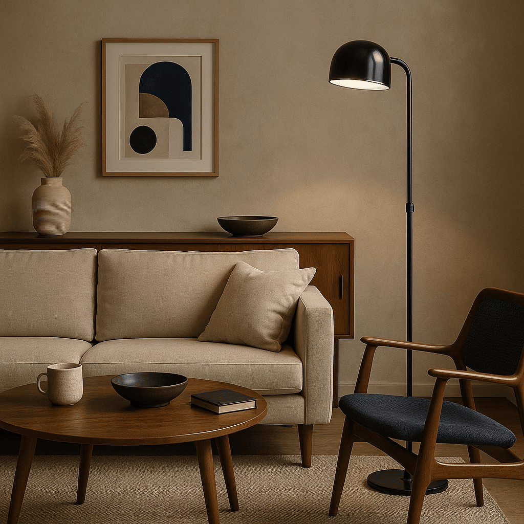 Lampada da Terra Vintage Estendibile Anni ’60-’70