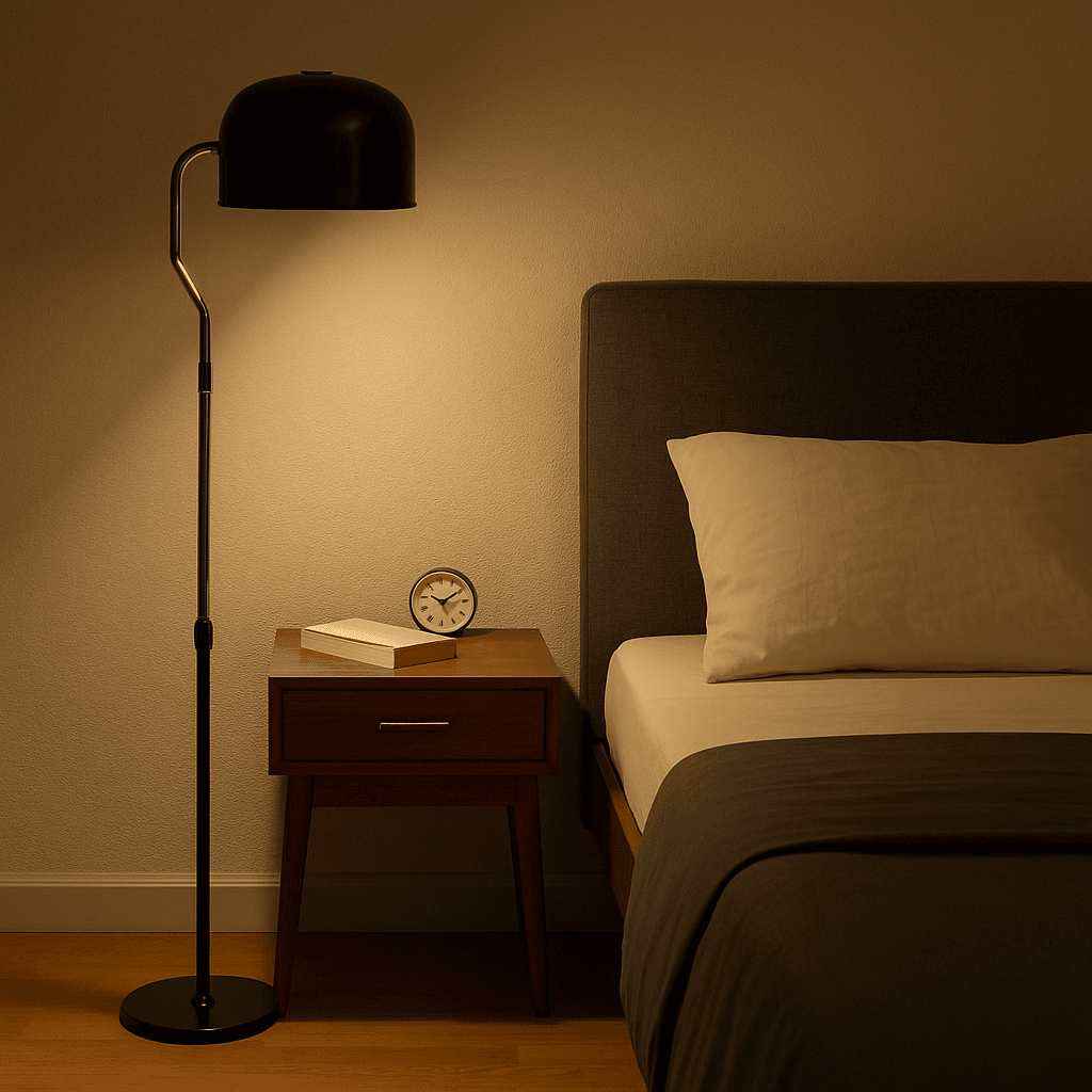 Lampada da Terra Vintage Estendibile Anni ’60-’70