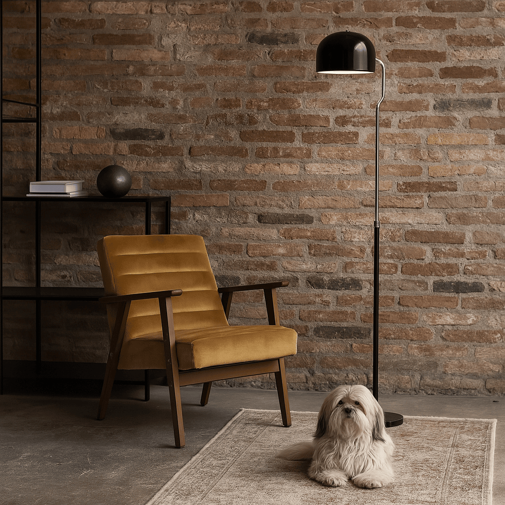 Lampada da Terra Vintage Estendibile Anni ’60-’70