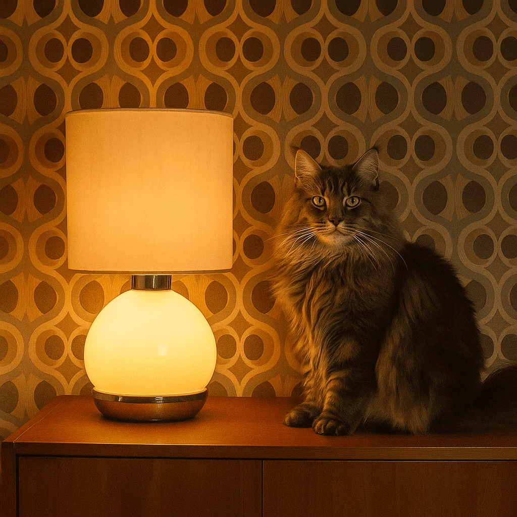 Lampada da Tavolo Reggiani Anni '60-'70 Design Vintage