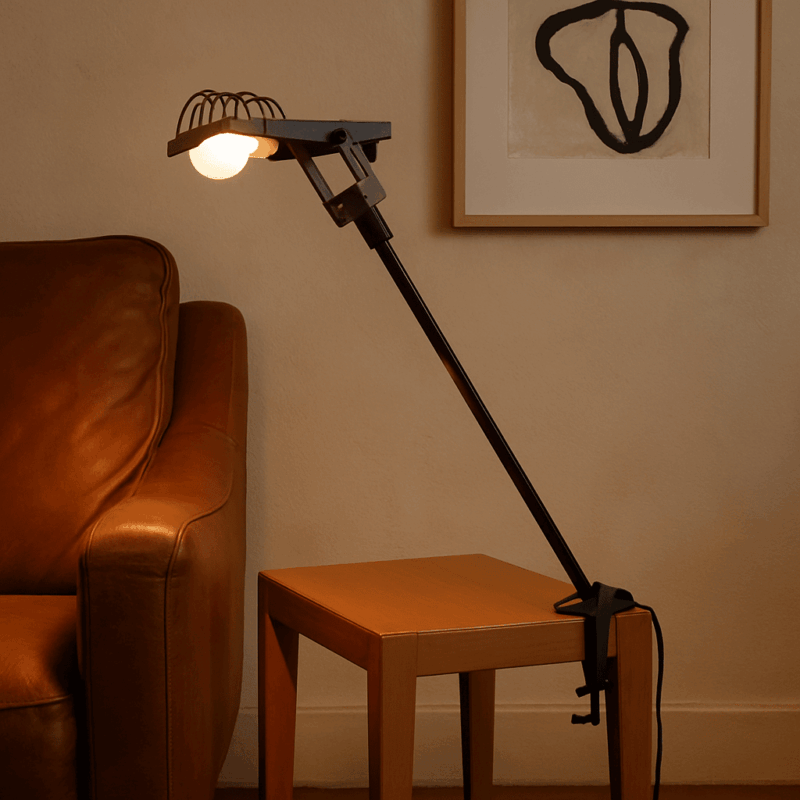 Lampada 'Sintesi Morsetto' di Ernesto Gismondi per Artemide Anni '70
