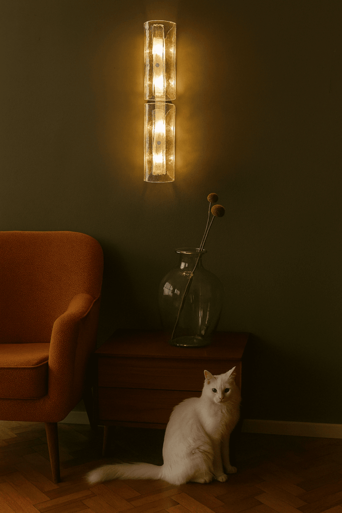 Lampada in Vetro di Murano Anni 70