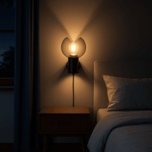 Lampada da Parete Anni '60 in Ottone, Alluminio e Vetro