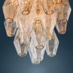 Lampada 'Poliedri' Carlo Scarpa per Venini