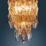 Lampada 'Poliedri' Carlo Scarpa per Venini