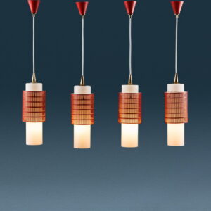Set Lampade anni 60 Manifattura Italiana