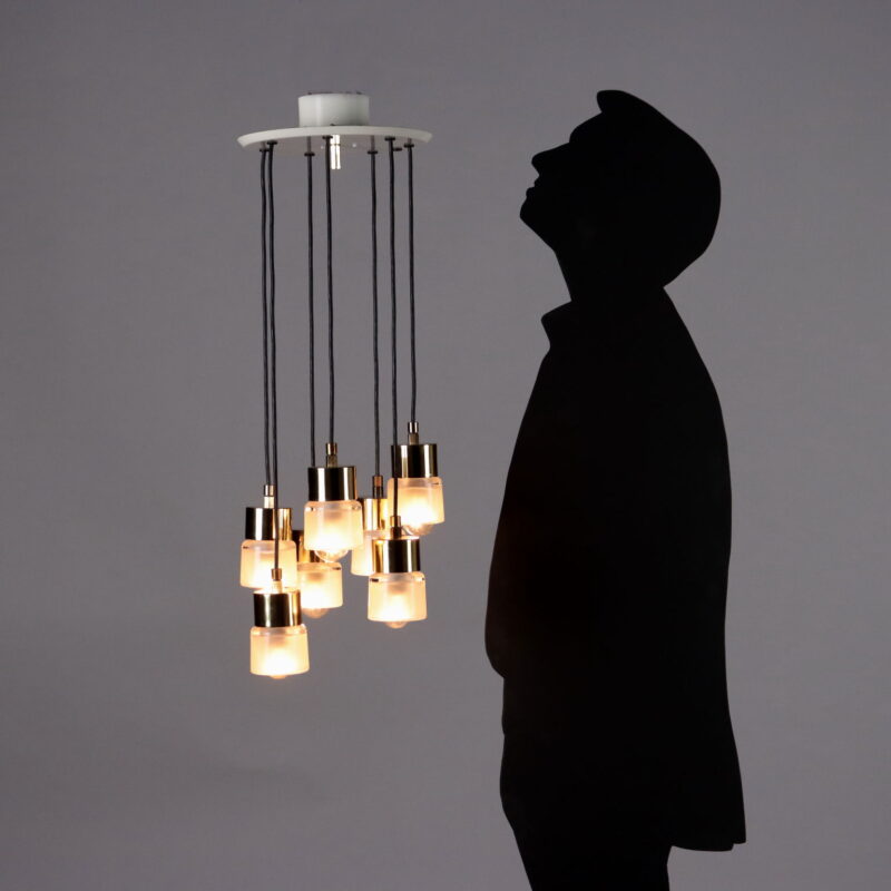 Lampada '4458' di Giuseppe Ostuni per O-Luce Anni 50-60