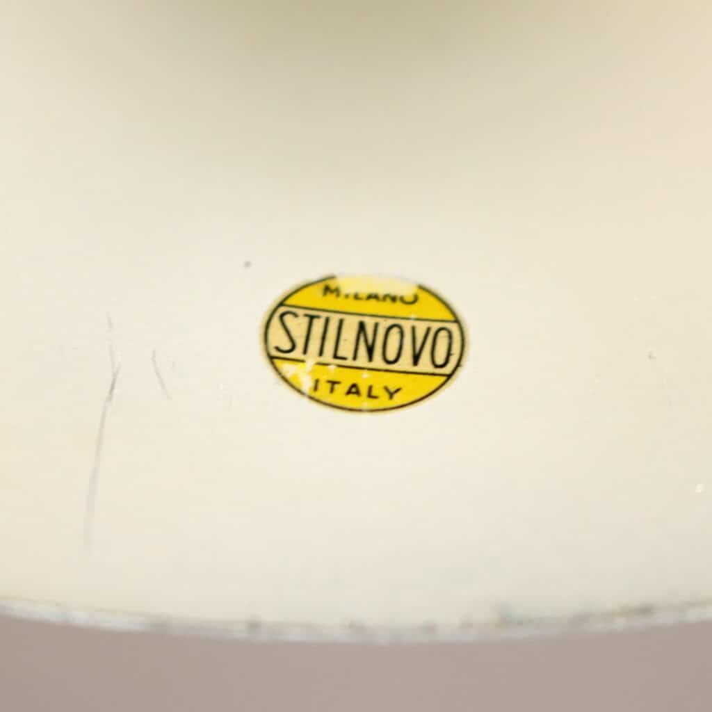 Sospensione vintage cilindrica Stilnovo anni ’60