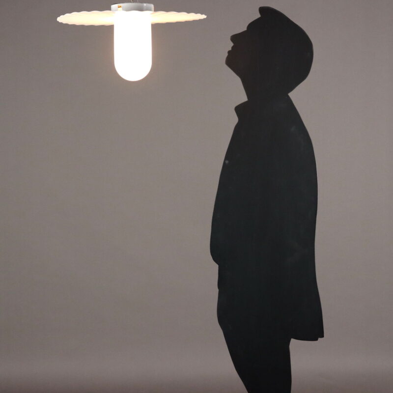 Lampadario 'Plissé' di Achille Castiglioni per Flos