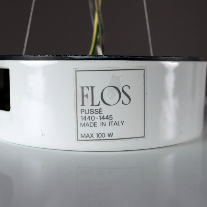Lampadario 'Plissé' di Achille Castiglioni per Flos