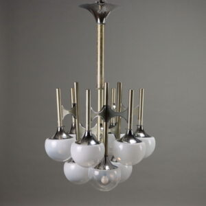 Lampada Anni 60-70 a Nove Luci