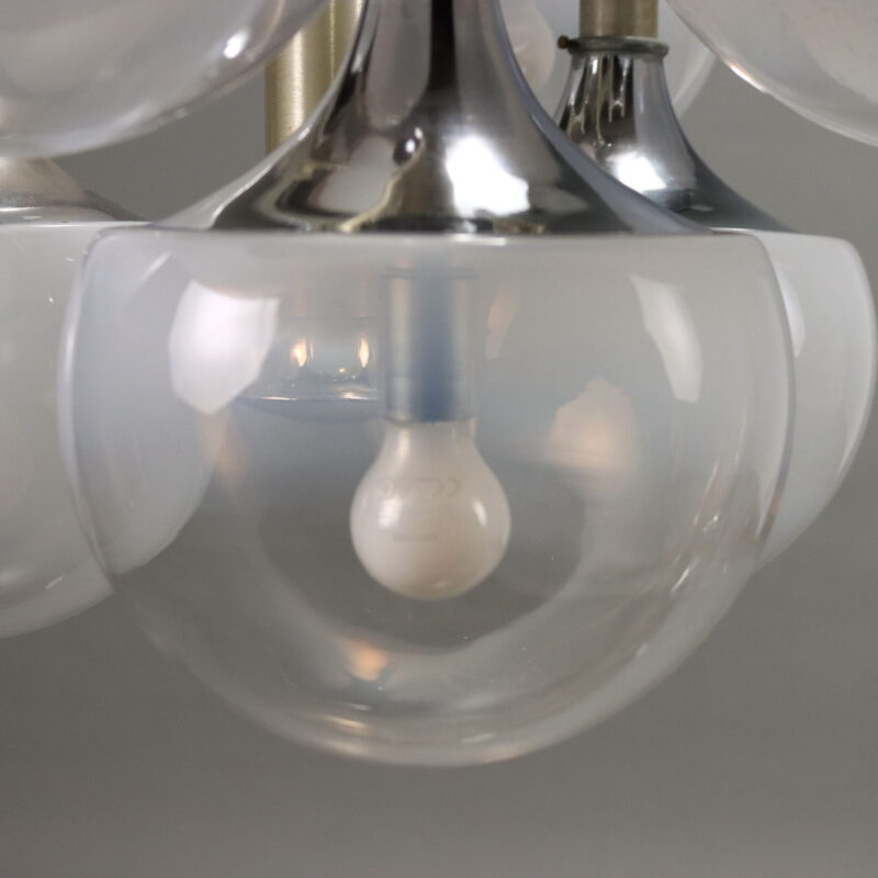 Lampada Anni 60-70 a Nove Luci