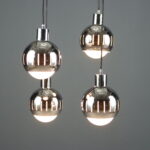Lampada Anni '60 a Quattro Luci