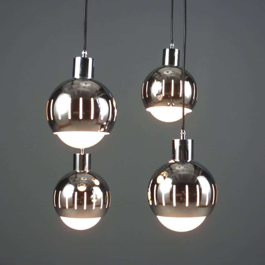 Lampada Anni '60 a Quattro Luci